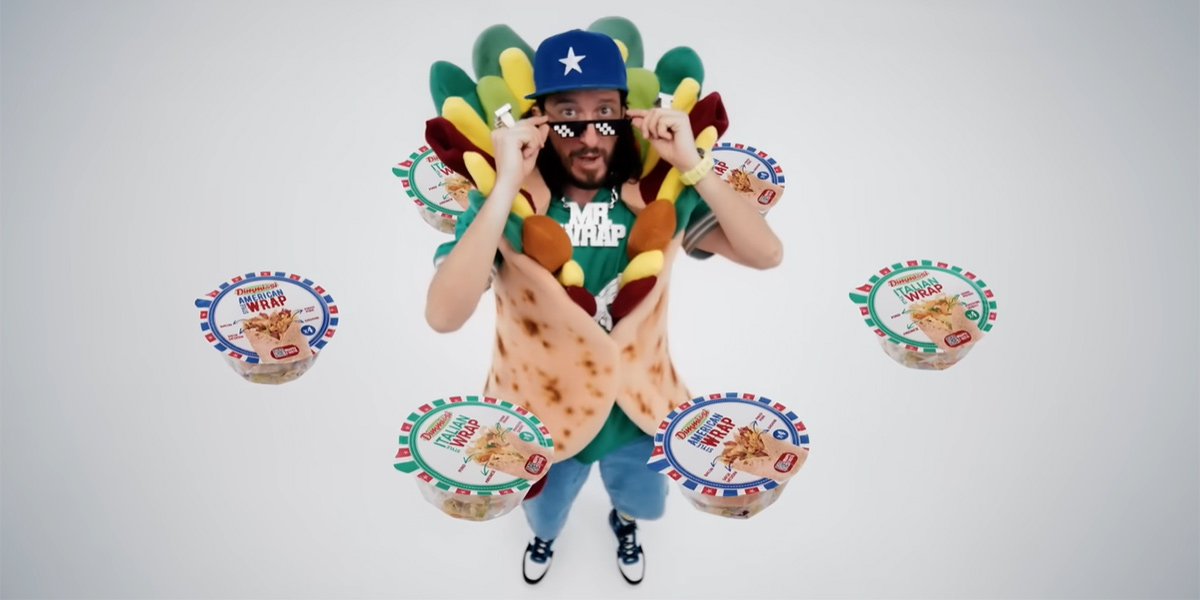 Dimmidisì e Mr. Wrap: il connubio tra prodotti “on the go” e rap che piace ai giovani